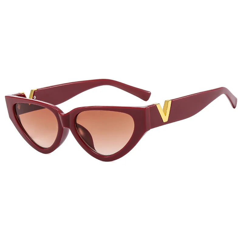 Luxury Vintage Cat Eye Sunglasses